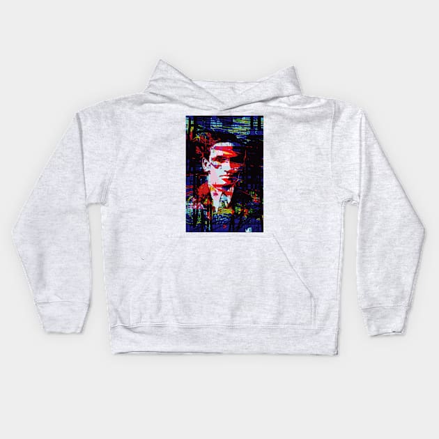 Cesar Vallejo III Kids Hoodie by Exile Kings 